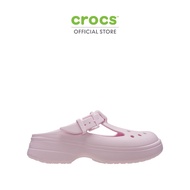CROCS รองเท้าลำลองผู้ใหญ่ CLASSIC MARY JANE CLOG รุ่น 2105816ZW - PINK MILK