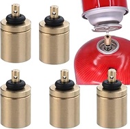BAOSROY Gas Bottle Refill Adapter, 5 Pieces Refill Adaptor, Gas Refill Adapter, Gas Refill Adapter N