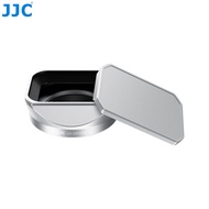 JJC ฮูดเลนส์โลหะทรงสี่เหลี่ยม พร้อมฝาครอบเลนส์ ใช้แทน LH-XF27 สำหรับเลนส์ Fujifilm XF 27mm F2.8 R WR