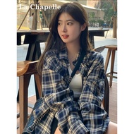 baju budak perempuan baju kuromi budak perempuan baju sejuk perempuan Lasherbell Retro Plaid Loose L