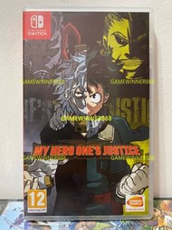 《今日快閃價》（中古二手）Switch NS遊戲 我的英雄學院 唯我正義 MY HERO ONE'S JUSTICE 歐版中英文版