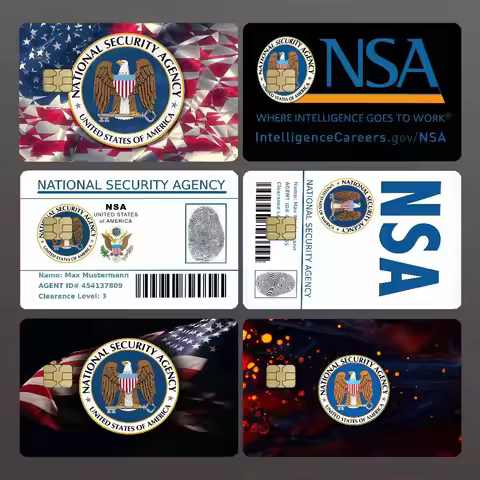 N-NSA Cool Credit Skin Cover Card Stickers 4PCS Film Bus Pass Front Decoration Bank Debit Waterproof