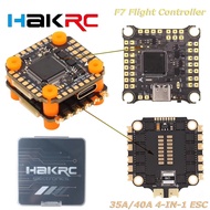 HAKRC V2 MiNi F7 FC & 35A/40A 4-IN-1 ESC F722 Flight Controller Stack/Flytower 2-6S for RC FPV Racin