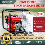 【2024 NEW UPGRADE】gasoline water pump,4-stroke Gasoline Engine Water Pump  7.5HP  3-inch  , High-lif