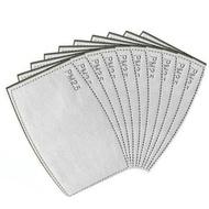 READY STOCK MALAYSIA PM2.5 Mask Filter 5 Layer Protection, Activated Carbon Breathing Filters Adult 