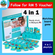 Memory Board Game Toys Kids Boys Girls | Mainan Papan Memori Budak Lelaki Perempuan