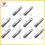 【10PCS 】Smile Shark ไฟฉาย LED Xpe ไฟฉาย Super Bright USB ชาร์จ Zoomable กันน้ํา Camping Light แสงกลา