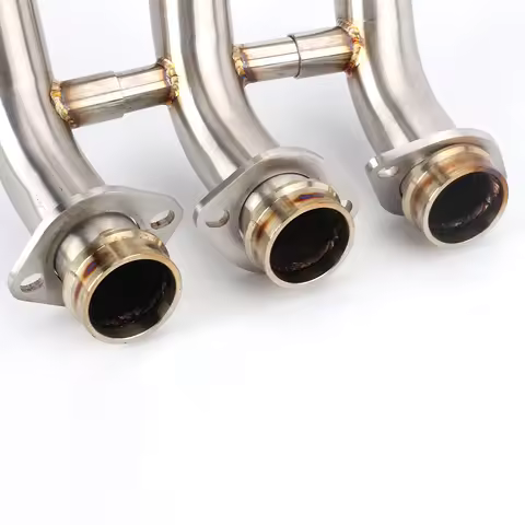 For Yamaha Tracer 900 / GT / XSR 900 / FJ09 2015-2020 Motorcycle Exhaust Header Link Pipe Slip-on