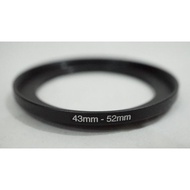 Lenz- Step Up Filter Ring 43Mm - 52Mm Stepup 43Mm - 52Mm 43 - 52Mm
