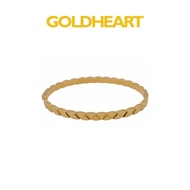 Goldheart 916 Gold Geometric Bangle