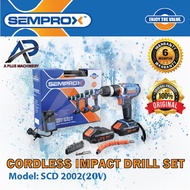 SEMPROX SCD 2002 Cordless Impact Drill set 20V