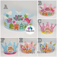 Birthday Hat Crown Circle Birthday Hat/ Animal Happy Birthday Party Hat/