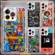 Trend Brand Supers Mario Bros Game Casing For Huawei P30 Pro Honor 90 Lite X9A X9B X8B X7B 20 Nova 3