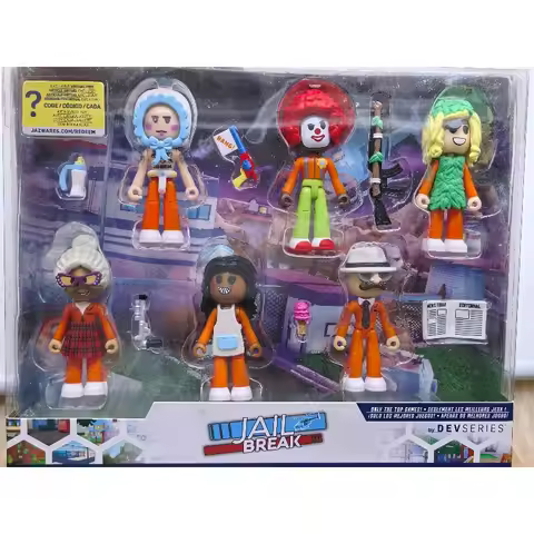 Stock ROBLOX Jailbreak 6-person Set Limited Edition Gift Box Genuine Model Collection