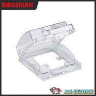 BOSSMAN BTO13A Transparent Weatherproof 13A Switch Socket Cover | Waterproof Outdoor