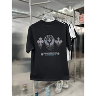 Chrome Hearts Short Sleeve Chrome Hearts Chrome Hearts 2026ss New Style Horseshoe Cross Hot Diamond 
