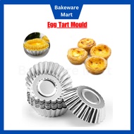 Auminium Egg Tart Mould/ Acuan Fruit Tart/ Cheese Tart Mould/ Mini tart mould/ Egg tart mould (7CM)