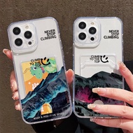 Card Slot Bag Holder Phone Case for Vivo Y36 Y27 Y27S Y35 Y22 Y22S Y17 Y15 Y12 Y12A Y12S Y11S Y28 Y2