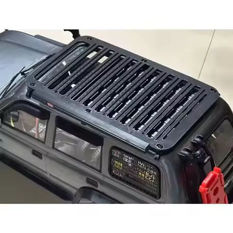 FMS FCX18 LC80 1/18 RC Crawler Roof Rack, 3D Printed Upgrade Kit with Direct Factory Hole Installati