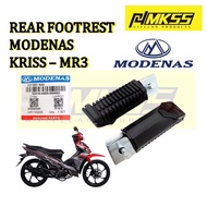 MODENAS MR3 KRISS KRISS110 KRISS1 KRISS2 REAR RUBBER FOOTREST RUBBER GETAH BELAKANG Accessories Auto