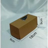 25pcs craft box 18x9x9cm window/ Craft Box