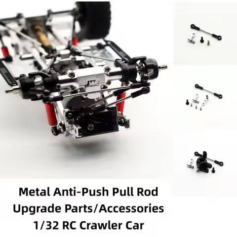 Orlandoo Hunter Metal Thrust Pull Rod LZ0057 Upgrade Replacement Accessory For 1 32 Scale RC Crawler