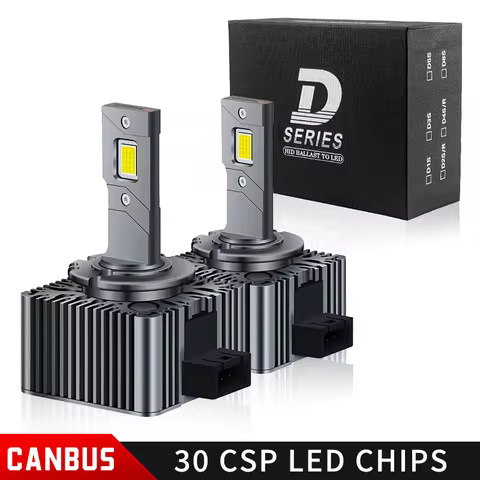 2PCS D1S D3S LED CANBUS Headlight Bulb Xenon 70W D2S D4S D5S D8S zero latency 6000K Cool White; Cool