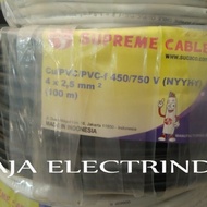 Nyyhy Power Cable 4x2.5mm supreme roll 50meter And roll 100M Fiber Contents 4 NYYHY 4x2.5 supreme Brand per 50meter And 100meter