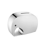 "Georg Jensen Elephant Coin Bank - Silver Savings Box"