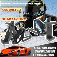 Motorcycle Helmet Holder GoPro camera accessories mobile phone rack Riding Chin Strap Mount