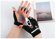單車運動手套 , 男女半指單車手套 – 防滑減震騎行手套 (收納袋送完即止)