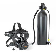 Scuba Diving Mask Snorkeling Full Face Scuba Diving Equipment Snorkel Swimming Masks Oxygen Cylinder