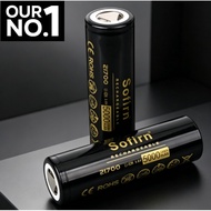 SOFIRN 21700 5000mAh High Capacity 3.7 Volt LED Flashlight Battery
