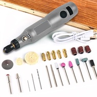 Alat Bor Listrik Mini USB Portable Polishing Grinder Ukir Rechargeable