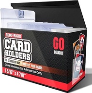 Semi Rigid Card Holders for PSA, SGC, BGS, CSG Grading – 400 Bundle - Baseball Card Sleeves - 200 Ca
