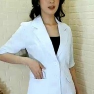 PUTIH Women's White Short Blazer (Short Blazer)