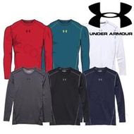 ((綠野運動廠))2015最新款原裝UNDER ARMOUR~CG保暖刷毛長袖運動緊身衣,抗冷保暖,快乾防臭(免運費)~