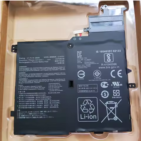 C21N1701 C21PQC5 Battery For Asus VivoBook S14 S406U V406U X406UA K406UA K401U BM013T BM165T BV260T 