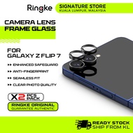 Ringke Camera Lens Frame Glass【2Pcs】for Samsung Galaxy Z Flip 7 Camera Lens Tempered Glass Camera Pr