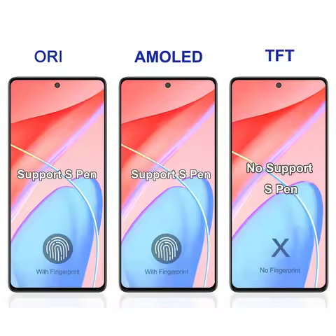 Assembly AMOLED Screen for Samsung Galaxy Note 10 Lite Lcd Display Digital Touch Screen samsung note