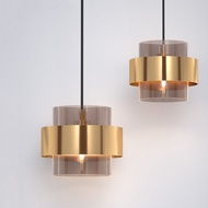 Nordic Glass Chandelier Restaurant Cafe Bar Creative Bedside Bedroom Designer ItemHT99 R02K