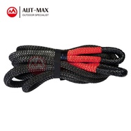 AUTMAX Energy Kinetic Tow Rope 25Mm X 9M 15400Kgs Breaking Strength Nylon Recovery Rope For ATV UTVร