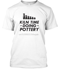 Men T Shirt Kiln Time Doing Pottery - Crockery tshirt XS-4XL-5XL-6XL