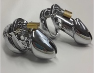 〖TWAFJEHOIXAB〗2 Size New  Stainless Steel  Belt Device Cage 607 Ring Size 4cm 4.5cm 5cm