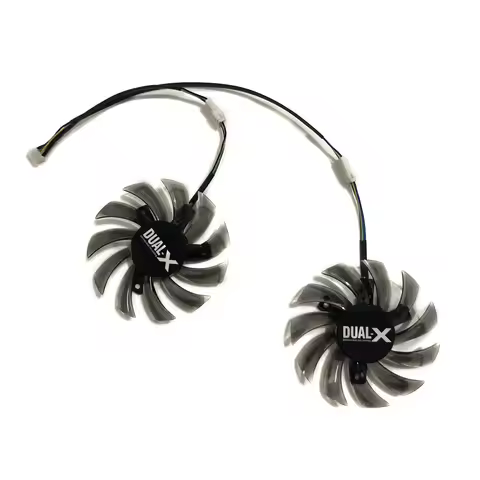 2Pcs/Set FD7010H12S,T128010SH,Graphics Video Card Fan,VGA GPU Cooler,For ASUS R9 270X/270,For ASUS G
