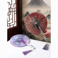 Chinese Style Folding Magnetic Fan Group Fan Chinese Ancient Fan Female Dance Hanfu Fan Student Fold