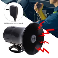 ลำโพงรถบรรทุกดังในรถยนต์12V 100W เสียงรถปลุกโทรโข่ง7เสียง105db สัญญาณเตือนภัยพร้อมไมโครโฟน