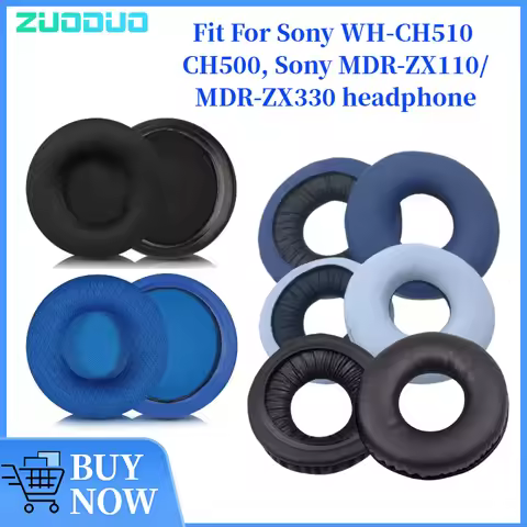 ZUODUO Ear Pads For Sony WH-CH510 CH500, Sony MDR-ZX110/MDR-ZX330 Headset Ear pads Cushion Replaceme