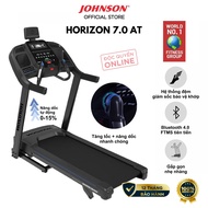 Máy Chạy Bộ Điện Mỹ Johnson Fitness - Horizon 7.0AT-24 sàn chạy lớn kết nối app loa bluetooth