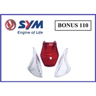 SYM E BONUS 110 SR / N BONUS 110 Tail Lamp Lens Rear Back Light Cover / Cover Cermin Lampu Belakang